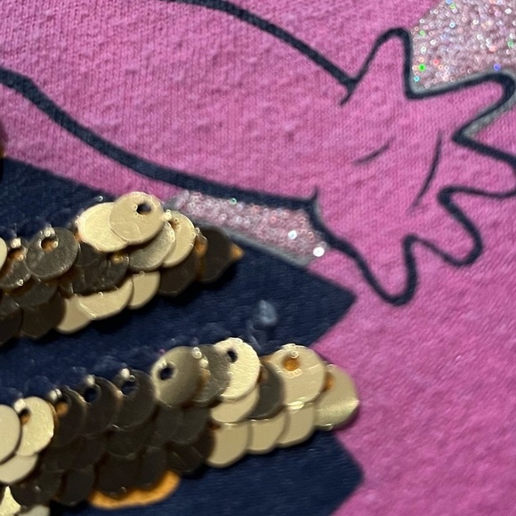 💖 LOL SURPRISE! Girls BFFs 4 EVA Short Sleeve T-Shirt | Size XS (4-5) | Sparkly - Picture 7 of 7